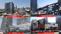 玻璃幕墙+顶部金色格栅塔冠设想